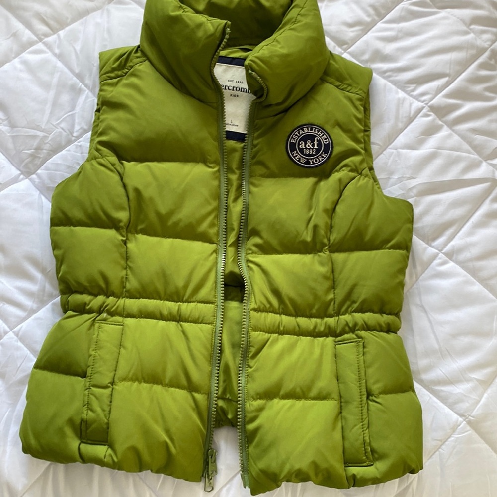 Abercrombie and Fitch Green vest